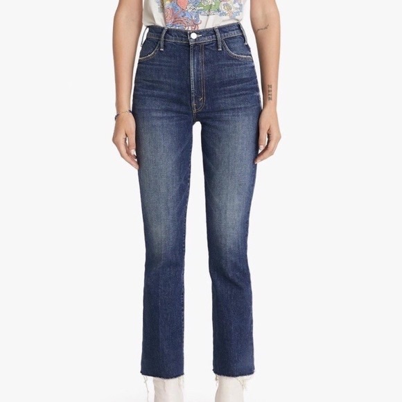 MOTHER Denim - Mother the Hustler ankle fray 25